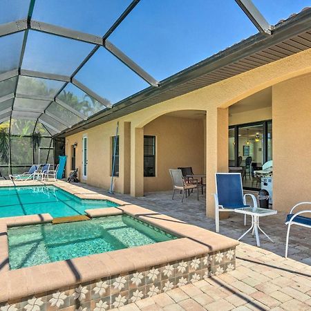 Canalfront Cape Coral Home With Patio And Grill! Exterior foto