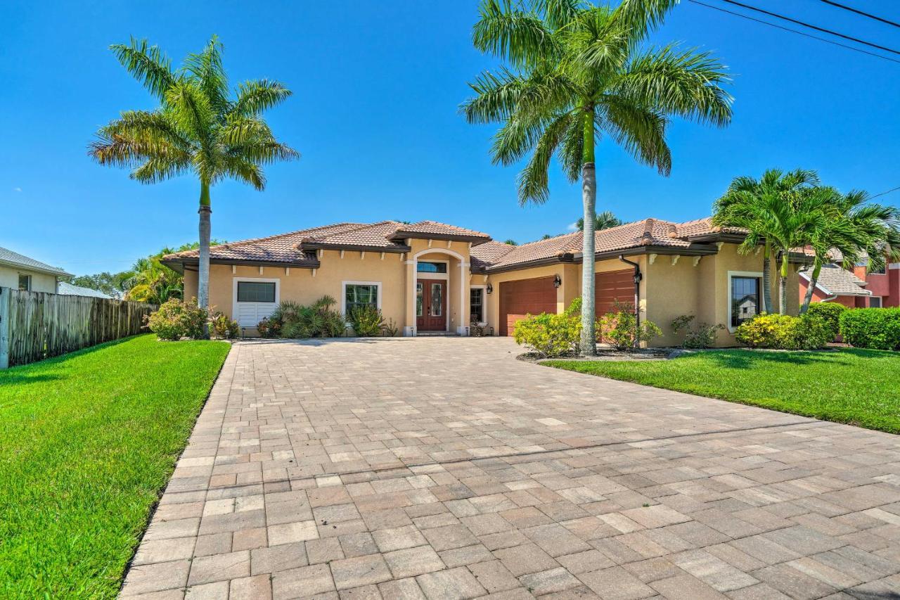 Canalfront Cape Coral Home With Patio And Grill! Exterior foto